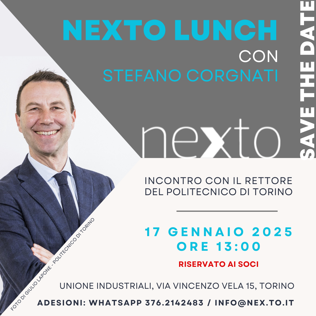 Save the date 2025_01_17 Nexto Lunch Corgnati